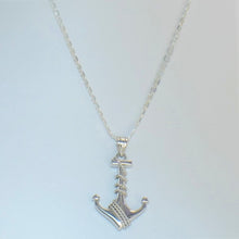 Anchor Pendant 925 Sterling Silver Sailor Gift Fisherman Nautical Charm Pendant