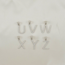 Letter Pendant Dijes de Plata 925 Sterling Silver Alphabets Pendants A-Z Initials