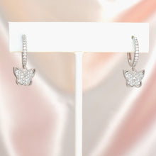 Sterling Silver Butterfly Earring and Necklace Jewelry Set