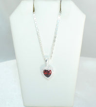 Halo Heart CZ Pendants with Rings, 925 Sterling Silver, Dije y Anillo CZ, Gift