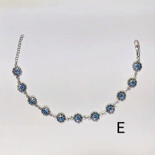 Blue Evil Eye Bracelet - 925 Sterling Silver - Protection Bracelet -Gift for her