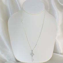 Crown Key Pendant Neckalce, 925 Sterling Silver Pendant, Gift