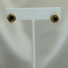 Gem Stone Hoop Huggie Red/Blue/White/Green/Black Stone Earrings for Women