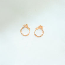 Butterfly Mariposa Huggies - Gold Plated Small Earrings for her