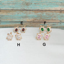 Turtle Huggies, Small Tortuga Gold Plated huggies,Sea Turtle Earrings,Gift For Her