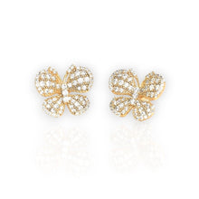 Butterfly Mariposa Studs - Gold Plated Elegant Earrings Gift for Women, Daughter, Girls