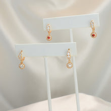 Minimalist Dangle Drop Huggies - Gold Plated Dainty Elegant Earrings - Gift for her