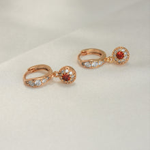 Minimalist Dangle Drop Huggies - Gold Plated Dainty Elegant Earrings - Gift for her